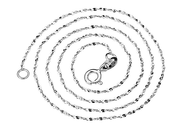 SS11028-7 S925 sterling silver necklace